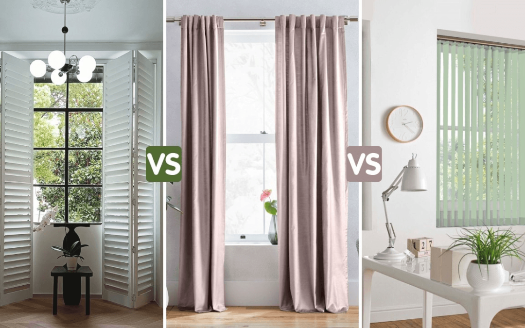 Which One Should You Choose Between Shutters or Curtains?